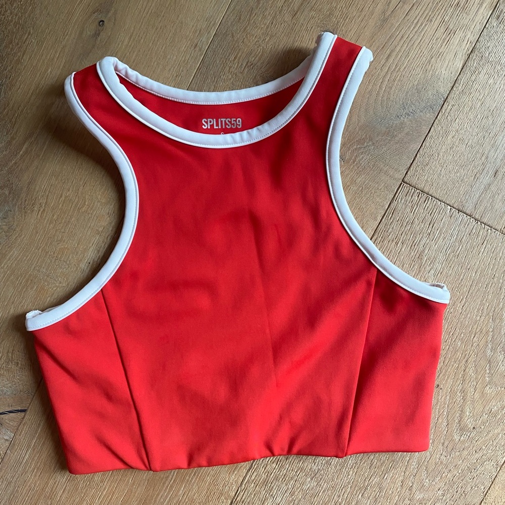 Splits59 sports bra/crop tank